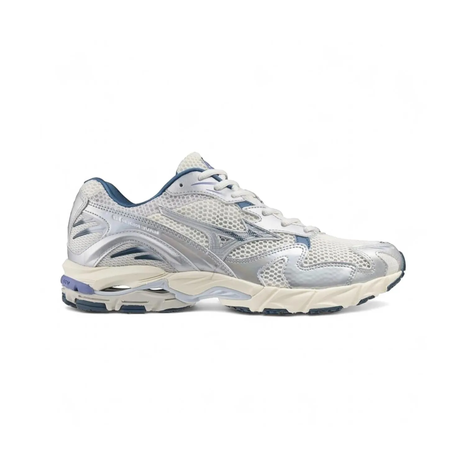 06624 Mizuno Wave rider 10 White/blue