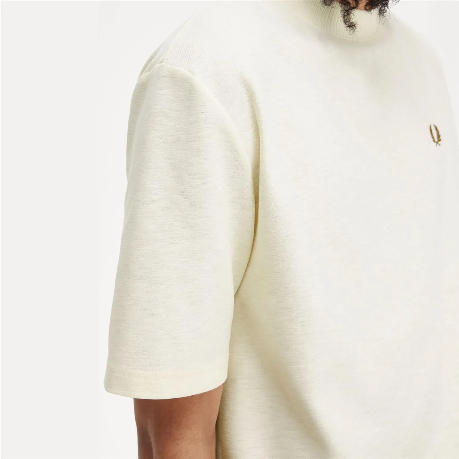 06719 Fred Perry Slub t-shirt Ecru