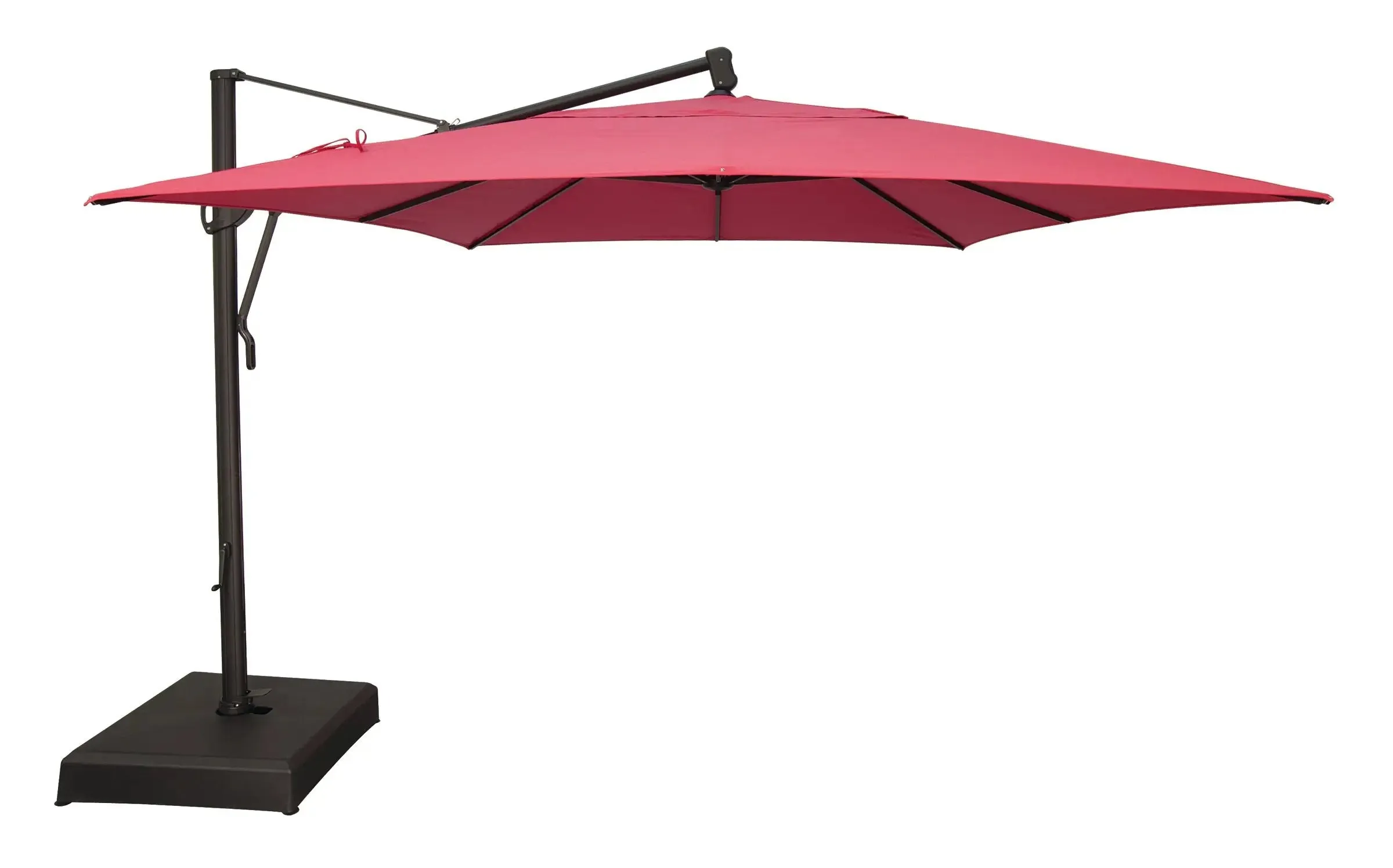 10' x 13' AKZ PLUS Rectangle Cantilever Umbrella by Treasure Garden