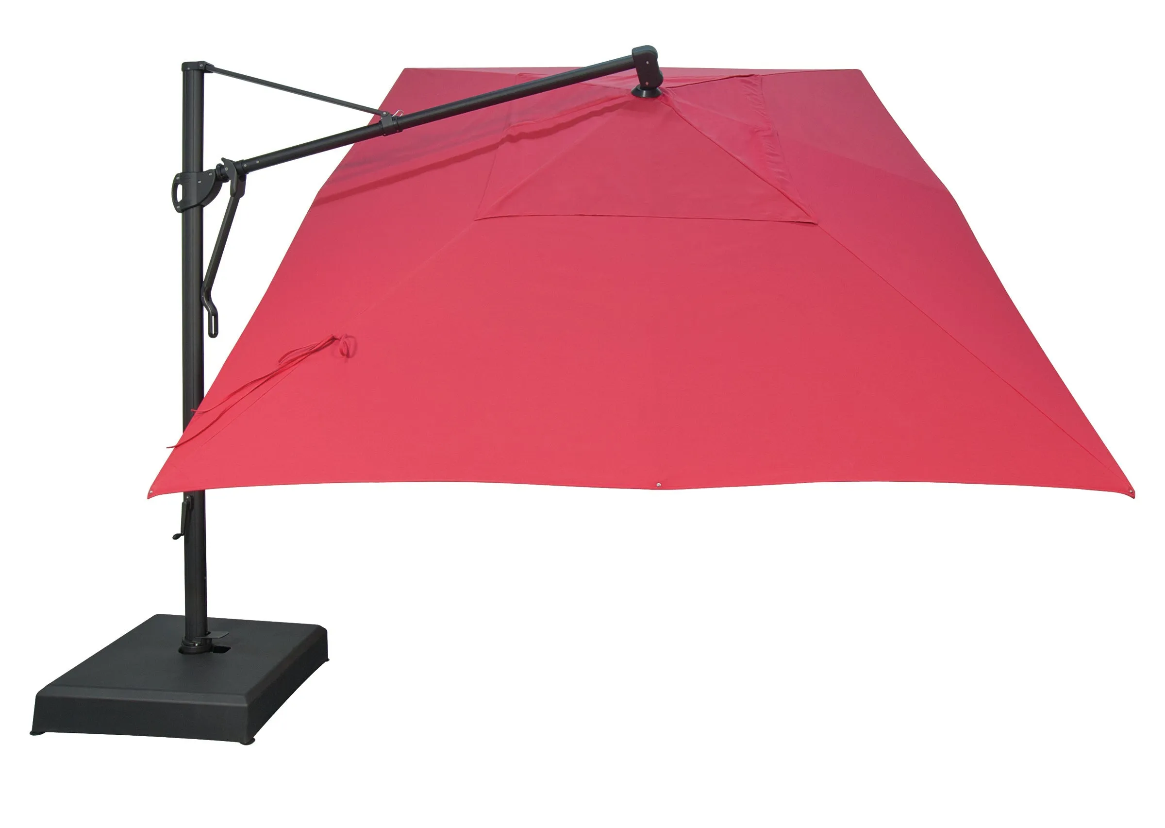 10' x 13' AKZ PLUS Rectangle Cantilever Umbrella by Treasure Garden