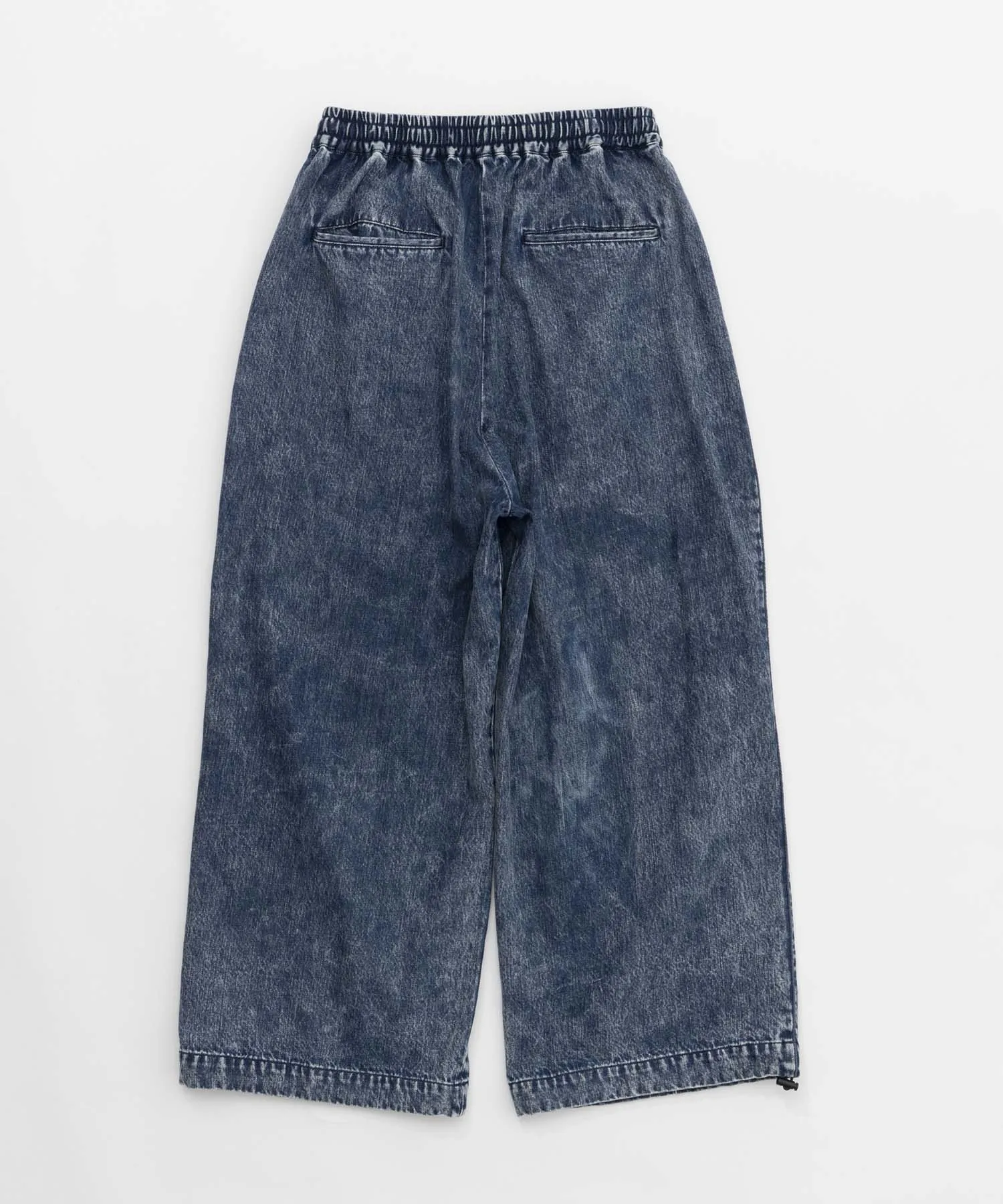 11oz Chemical Over-Dye Denim Wide Pants