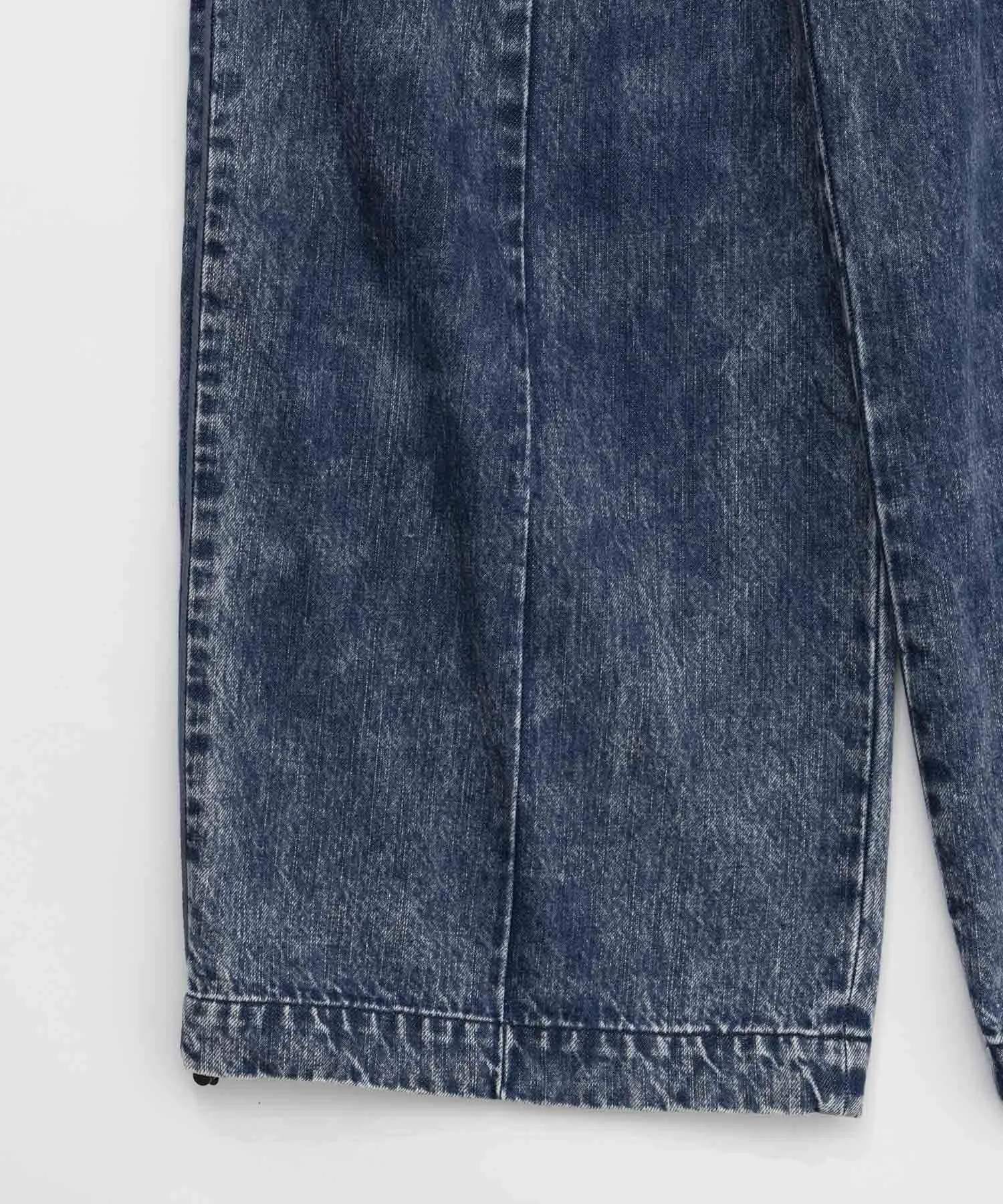 11oz Chemical Over-Dye Denim Wide Pants