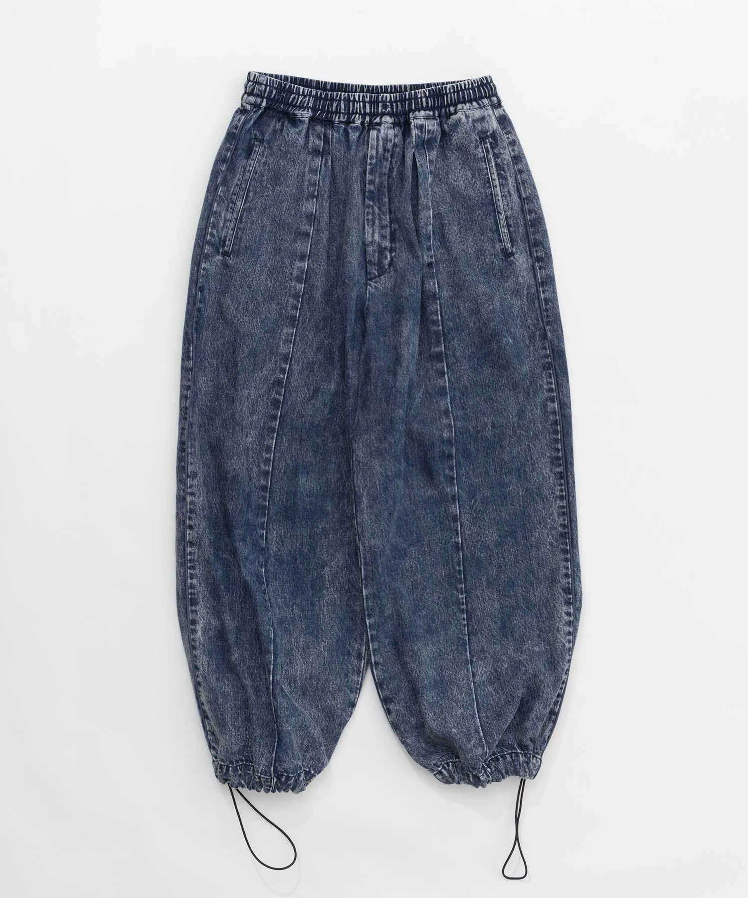 11oz Chemical Over-Dye Denim Wide Pants