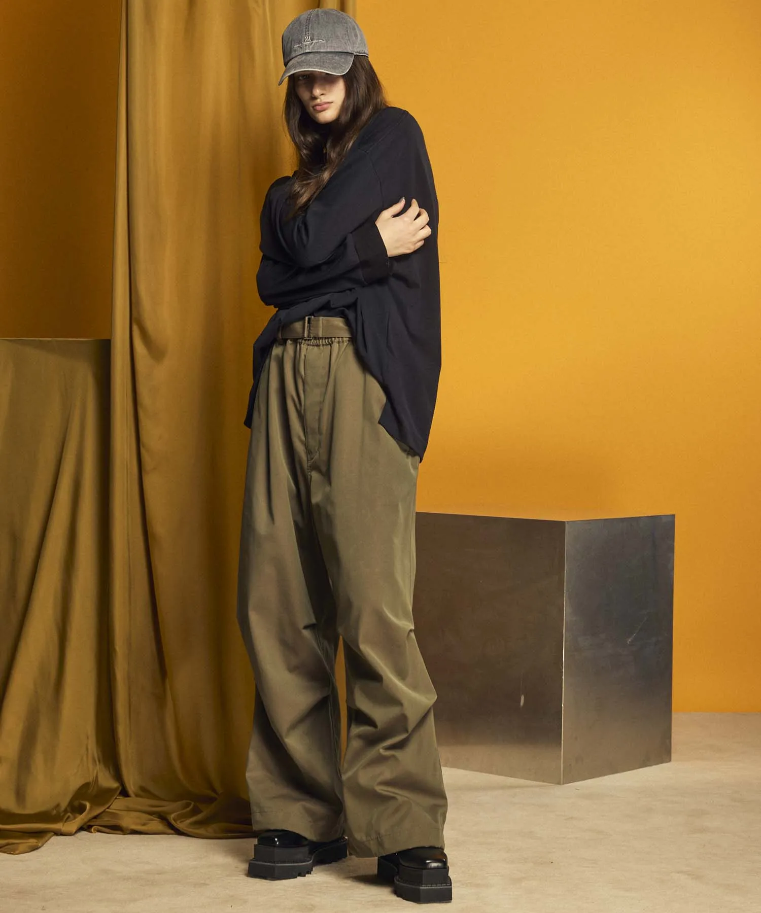 120/2/2 Suvin Cotton Gabardine Prime-Wide Snow Pants