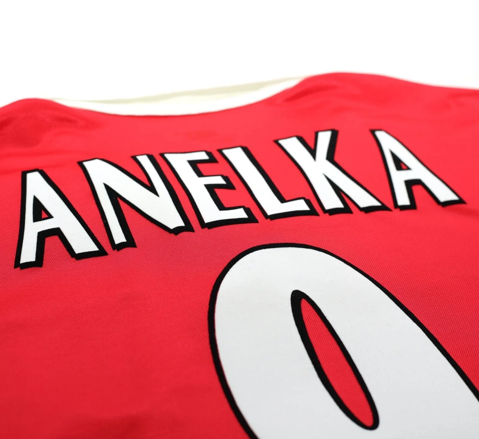 1998/99 ANELKA #9 Arsenal Vintage Nike UCL Home Football Shirt Jersey (L)