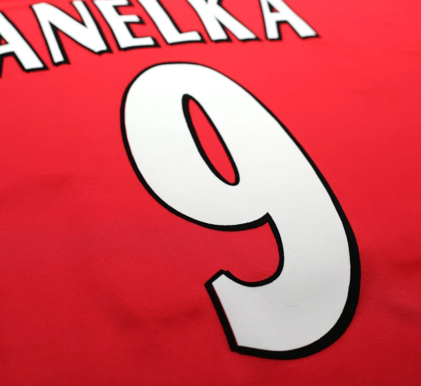 1998/99 ANELKA #9 Arsenal Vintage Nike UCL Home Football Shirt Jersey (L)