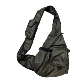 2001 Next Grey Nylon Sling Bag