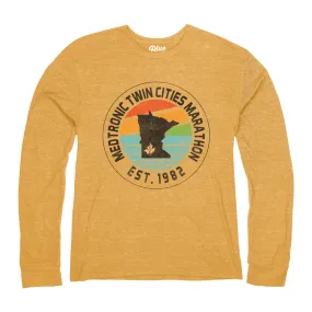 2022 Tri-Blend Long Sleeve Tee - Mustard (Unisex Sizing)