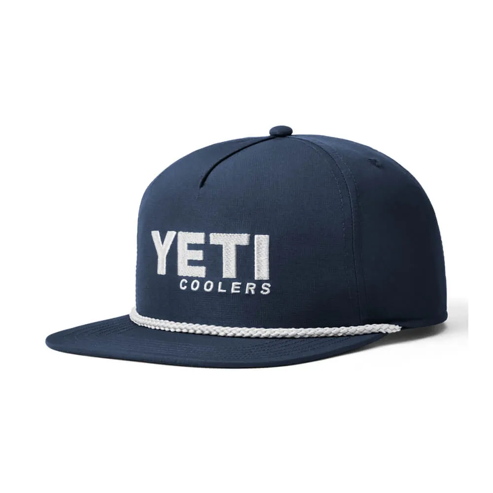 21023006108 GORRA FLAT BRIM ROPE MARINO MARCA YETI