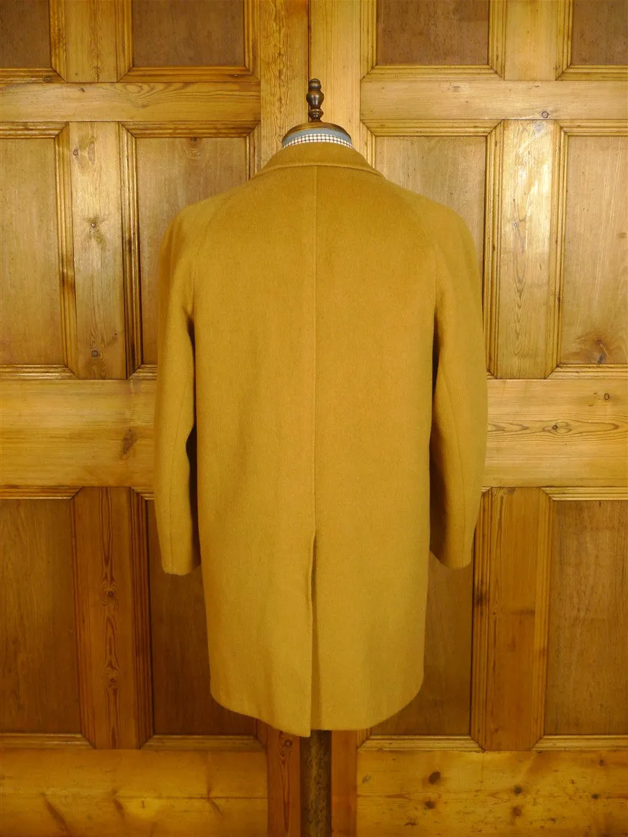 24/0961 vintage london w1 wool & cashmere raglan sleeve camel coat 38-39