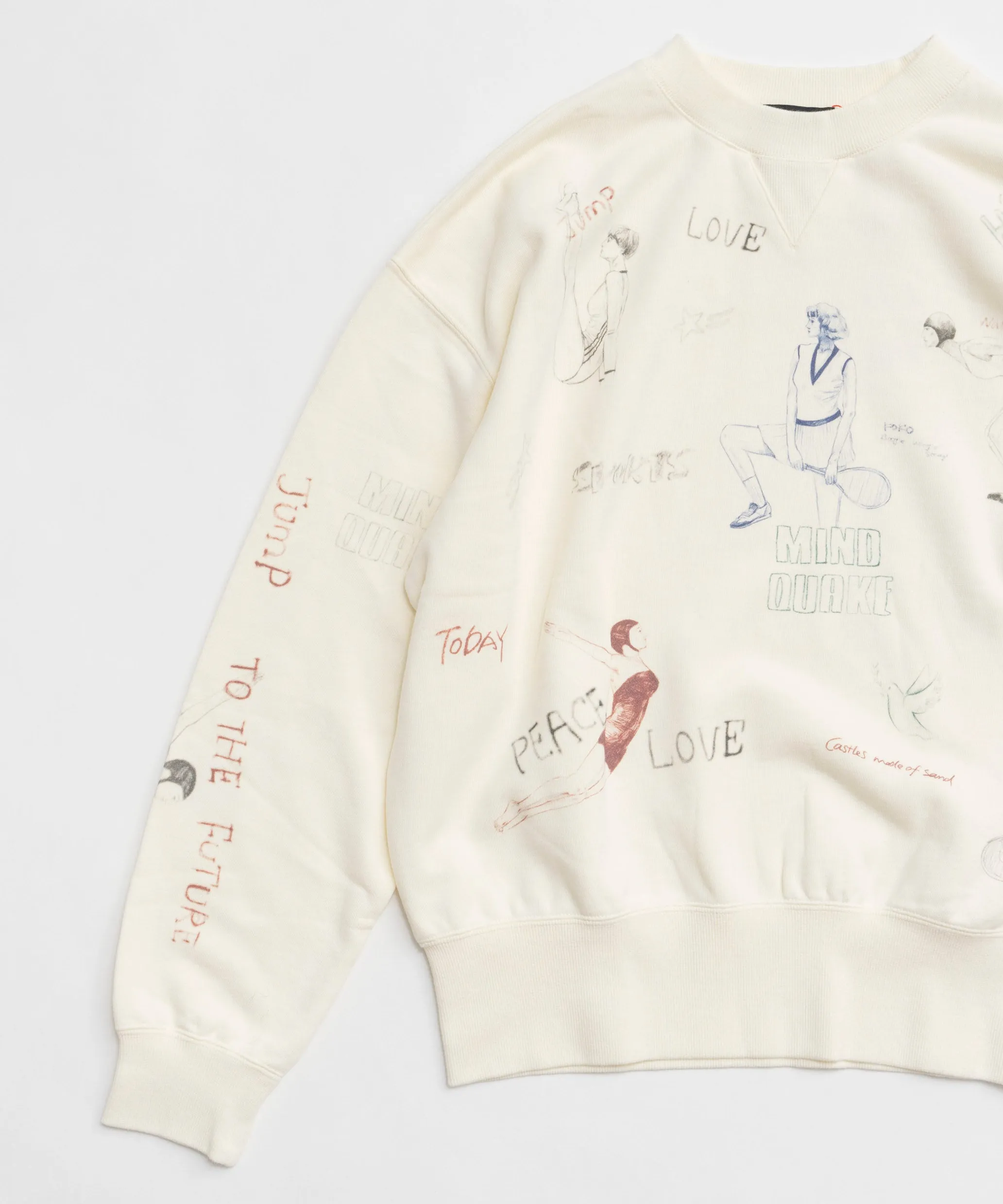 【24WINTER PRE-ORDER】Vintage Style Drawing Sweatshirt