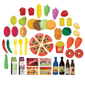 350019" FOOD PLAYSET 48 PCS