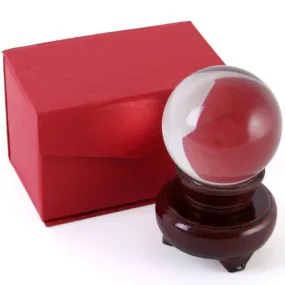 6cm Crystal Ball with Base