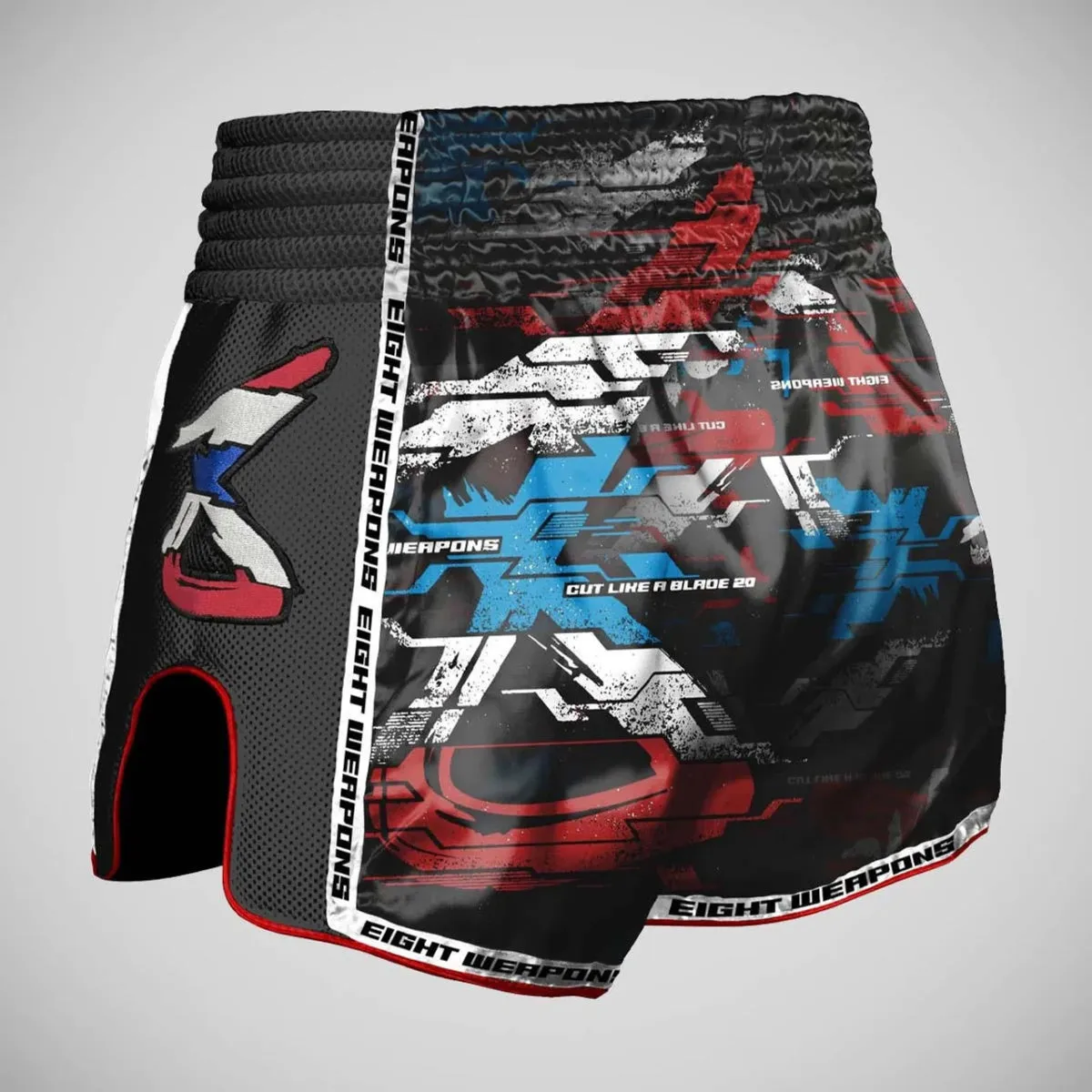 8 Weapons Cut Like a Blade 2.0 Muay Thai Shorts Black