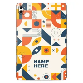 Abstract Column Custom Name Xiaomi Pad Skin