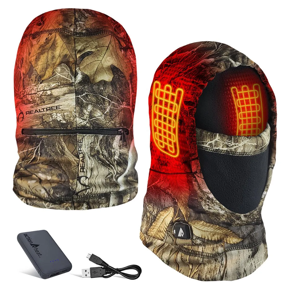 ActionHeat 5V Battery Heated Hunting Fleece Balaclava