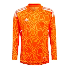 adidas Men's Condivo 22 Long Sleeve Goalkeeper Jersey Orange