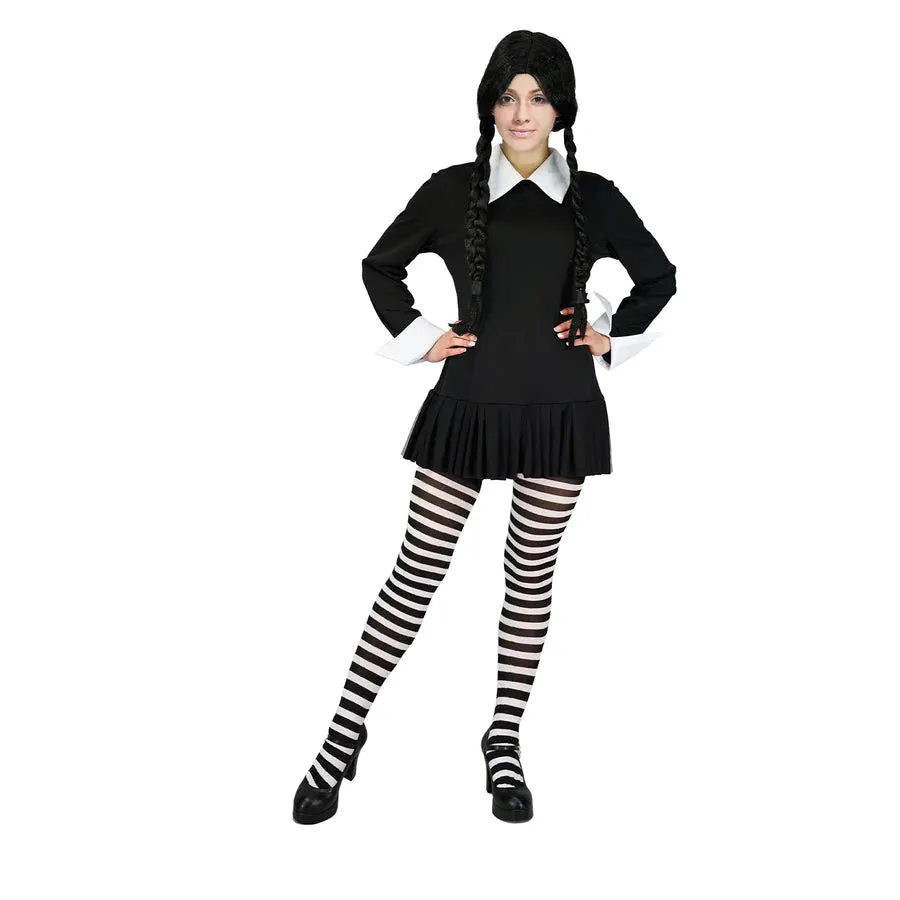 Adult Wednesday Girl Costume