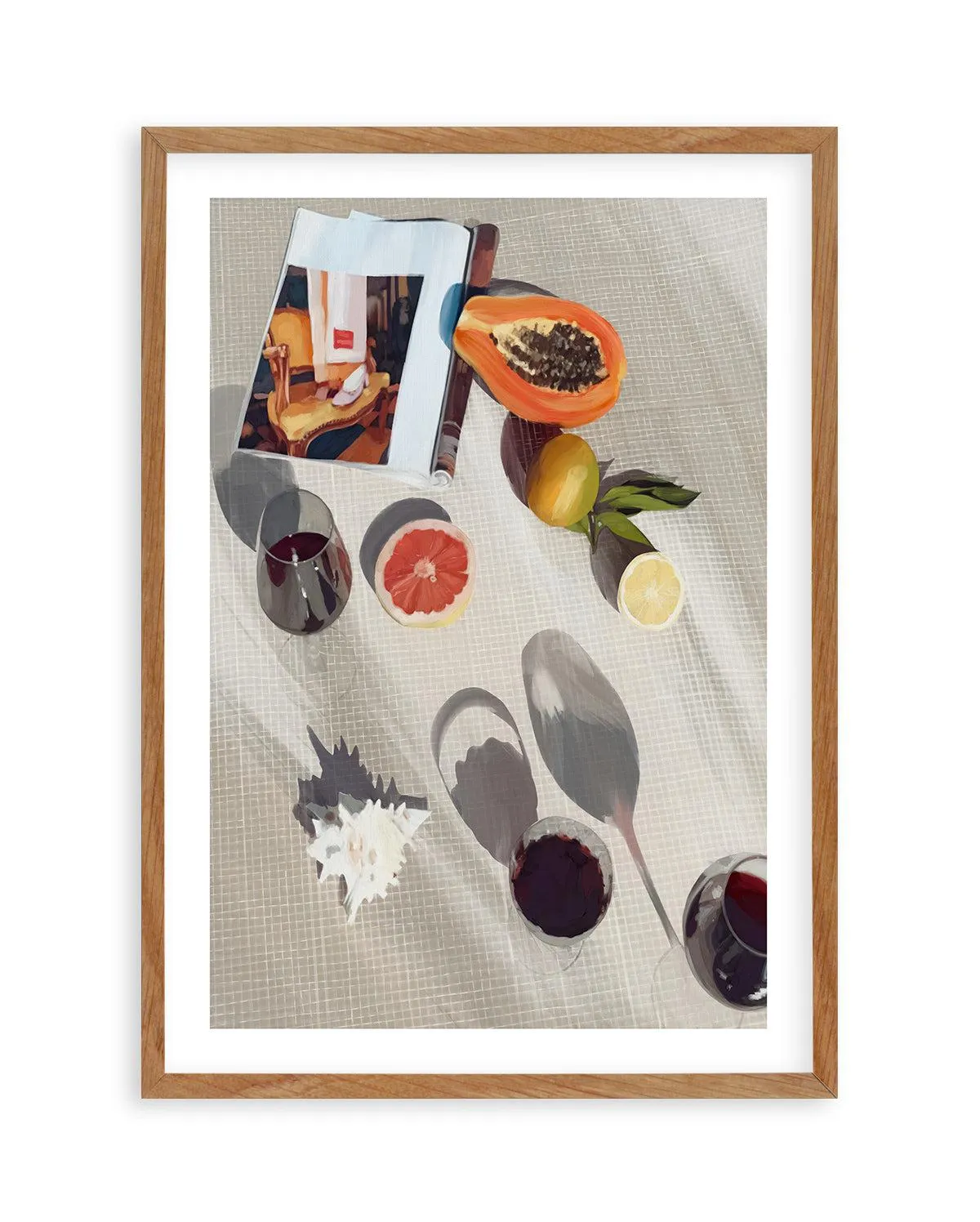 Afternoon Pinot Noir I Art Print