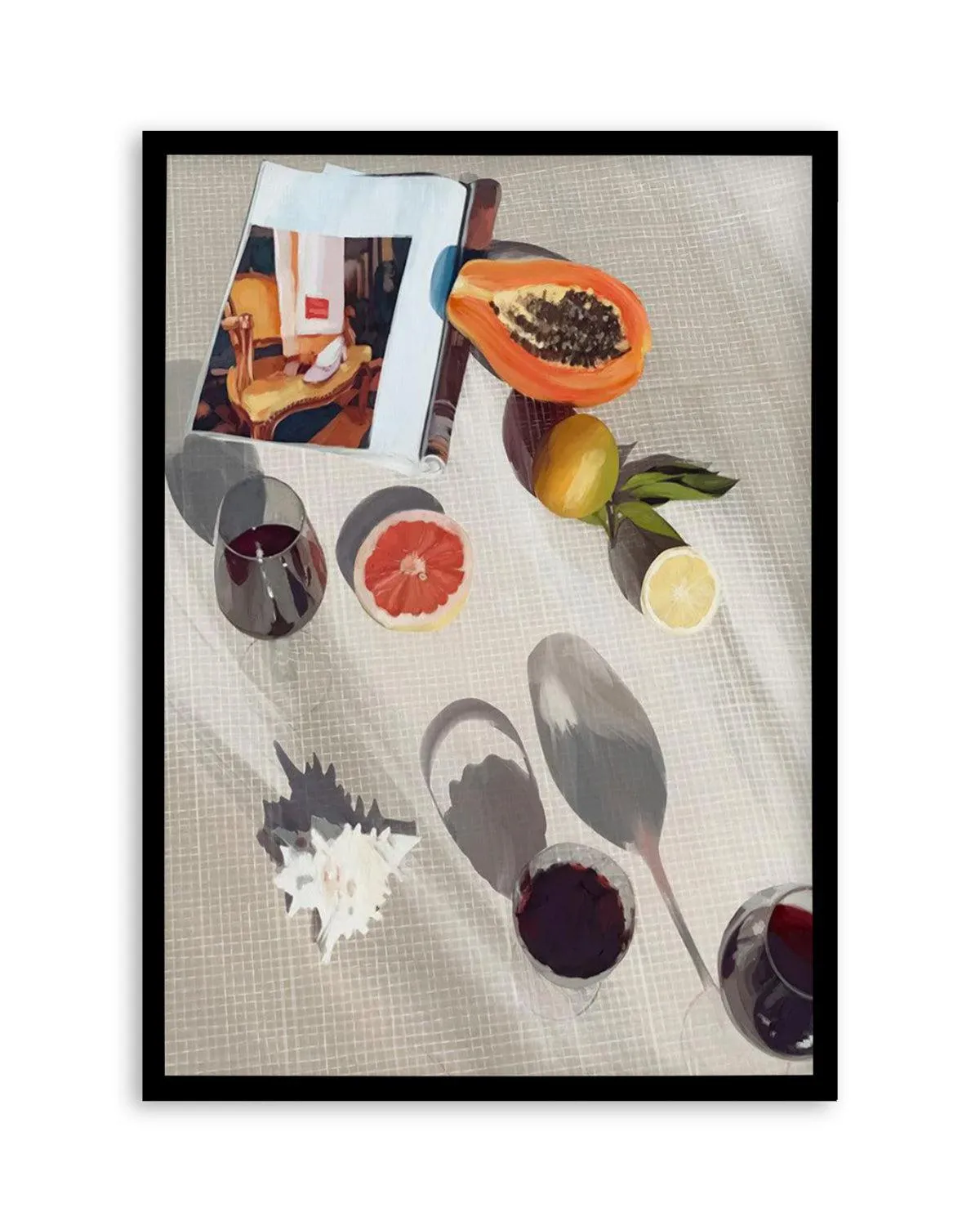 Afternoon Pinot Noir I Art Print