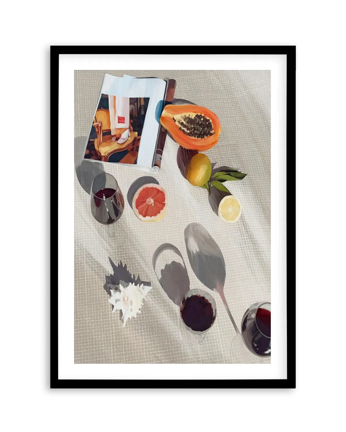 Afternoon Pinot Noir I Art Print