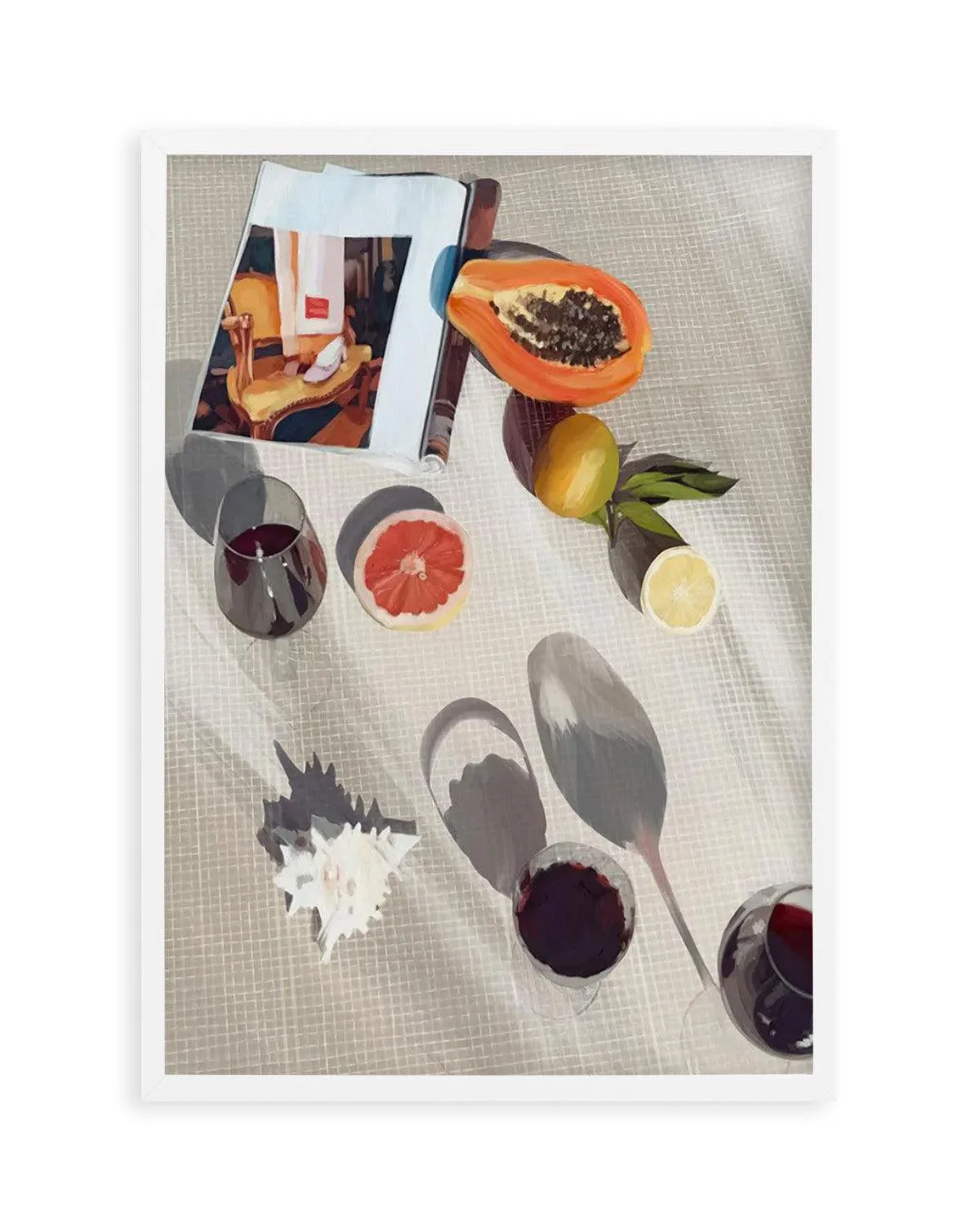 Afternoon Pinot Noir I Art Print