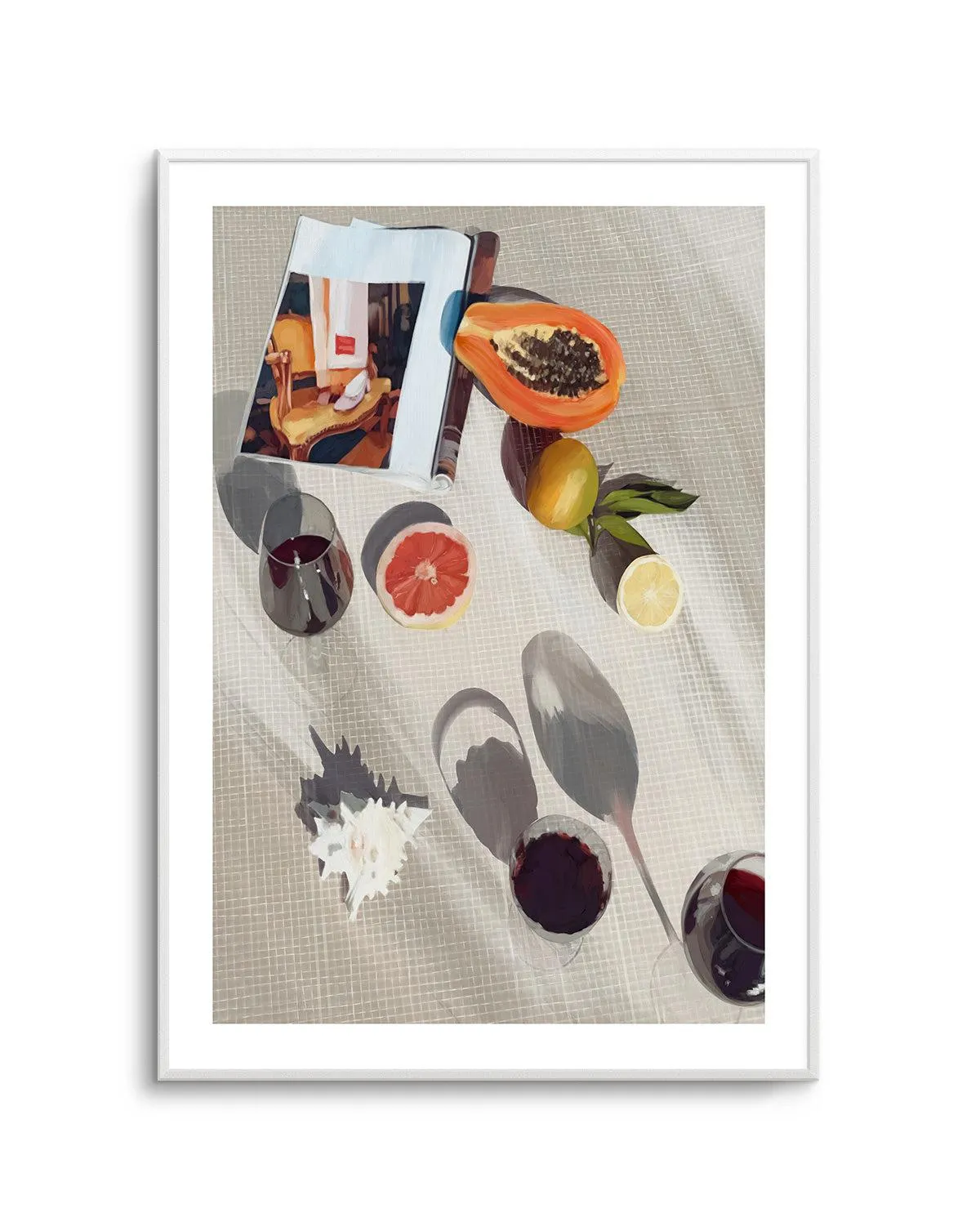 Afternoon Pinot Noir I Art Print