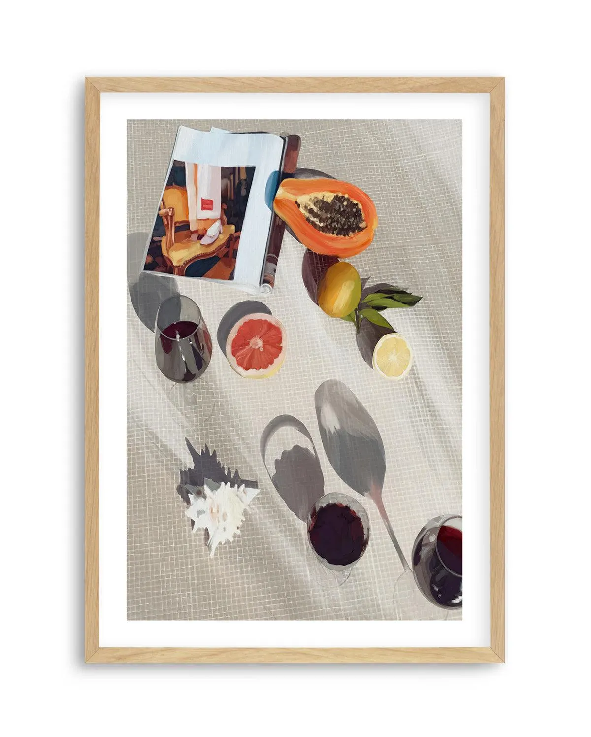 Afternoon Pinot Noir I Art Print