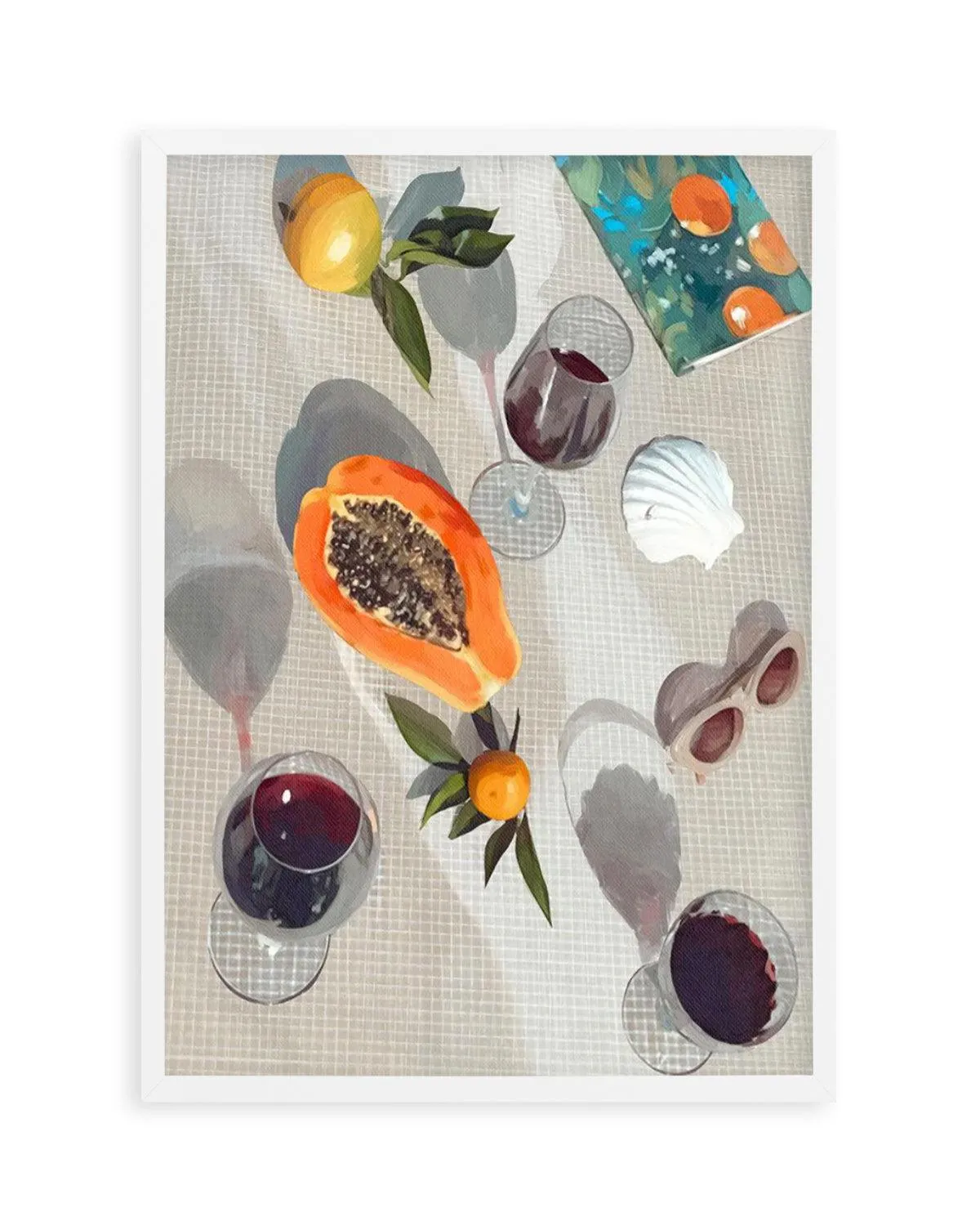 Afternoon Pinot Noir II Art Print