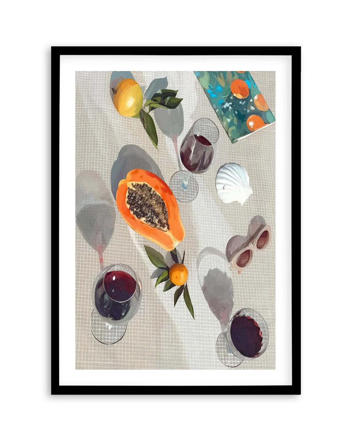 Afternoon Pinot Noir II Art Print