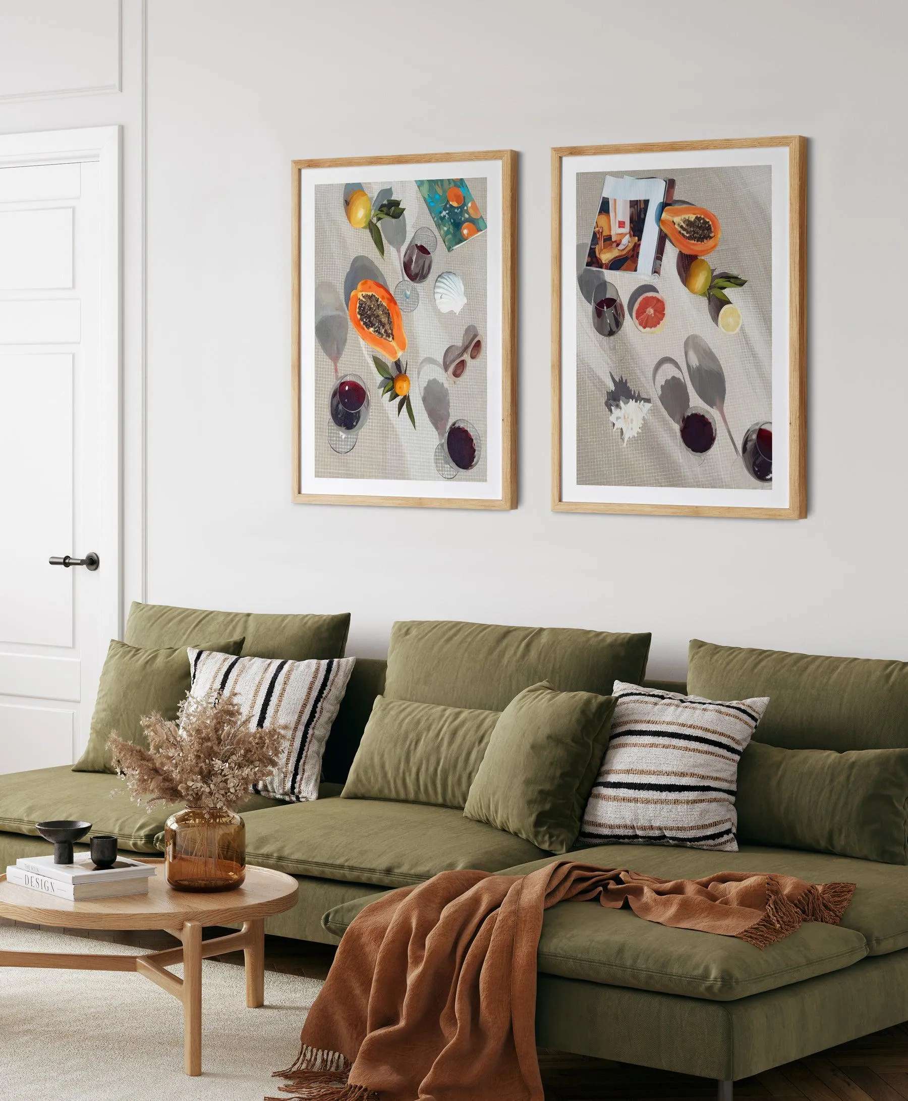 Afternoon Pinot Noir II Art Print