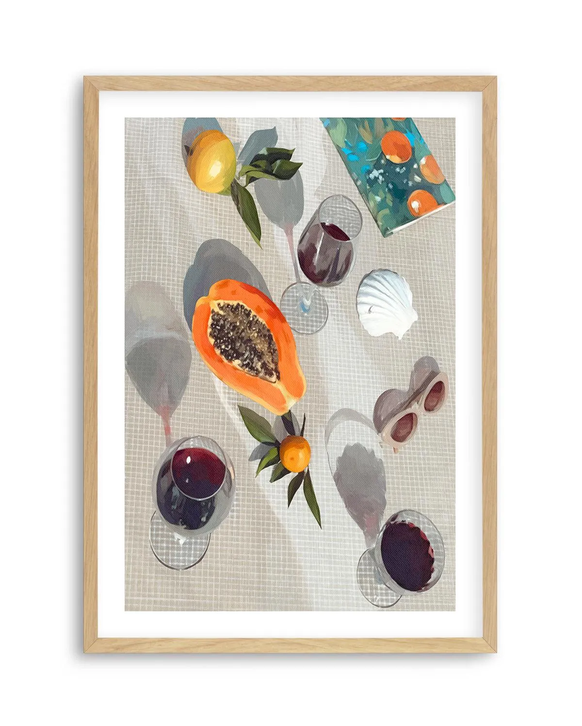 Afternoon Pinot Noir II Art Print