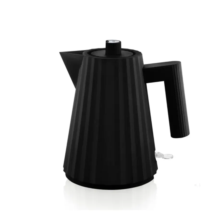 Alessi Plisse 1 Litre Electric Kettle, Black