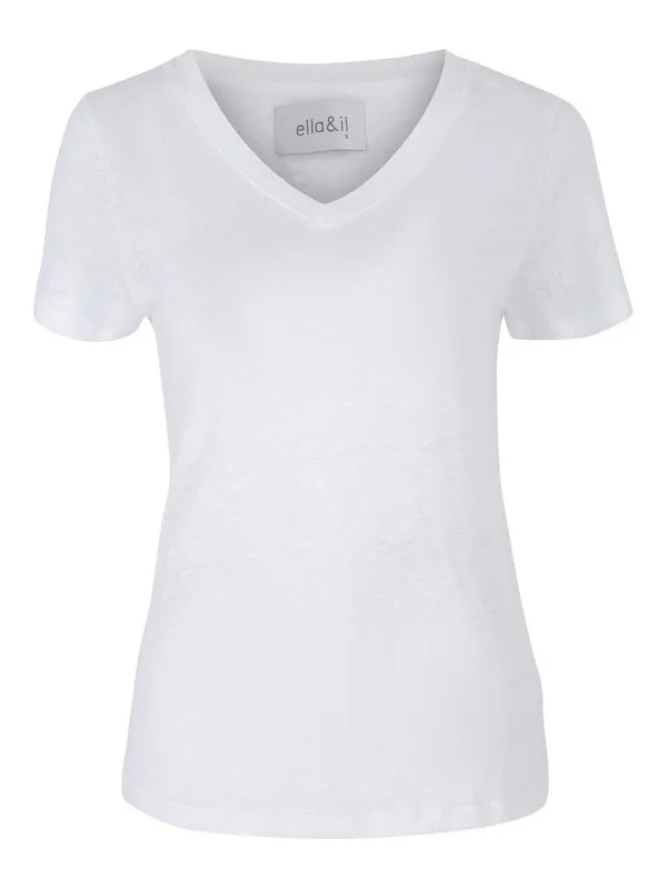 Alethe linen tee