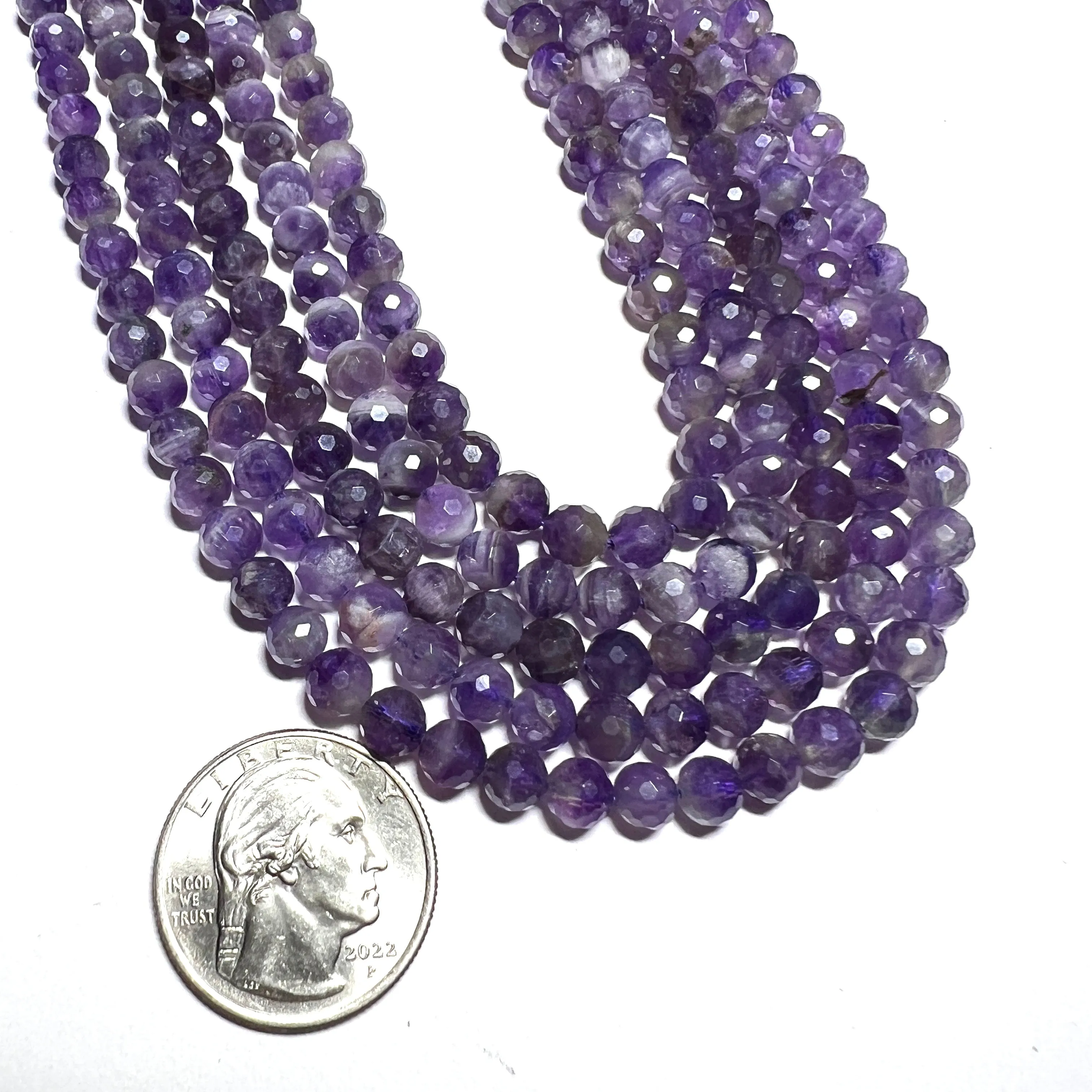 Amethyst - Faceted Rounds