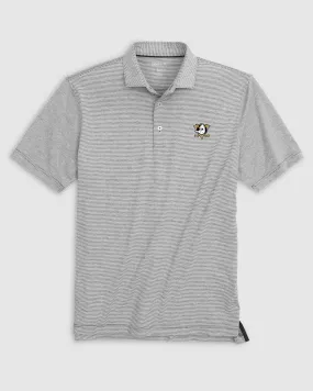 Anaheim Ducks Lyndonn Striped Jersey Performance Polo