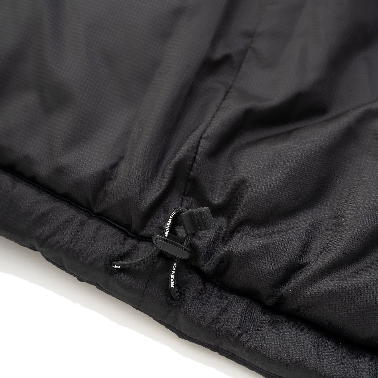 And Wander x Maison Kitsune Insulation Jacket Black