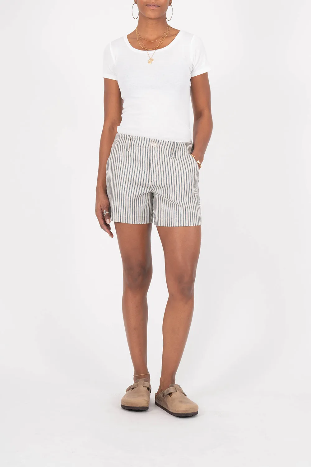 Andie Nautical Stripe Short