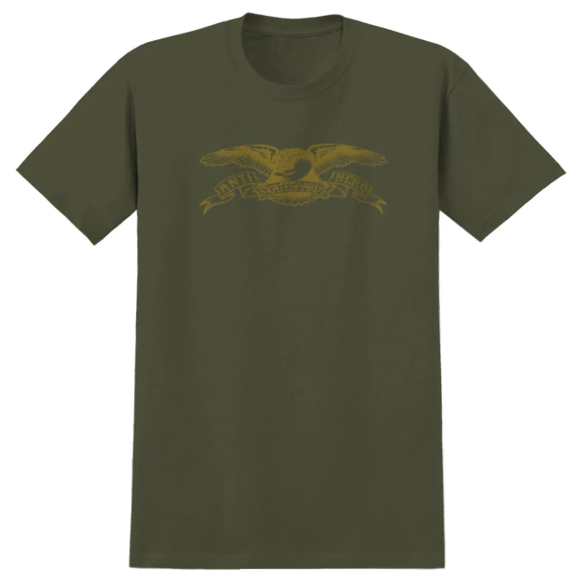 Anti-Hero Basic Eagle T-Shirt - Military Green