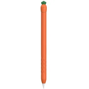 Apple Pencil 2 Gen. Silikone Cover m. Motiv - Gulerod