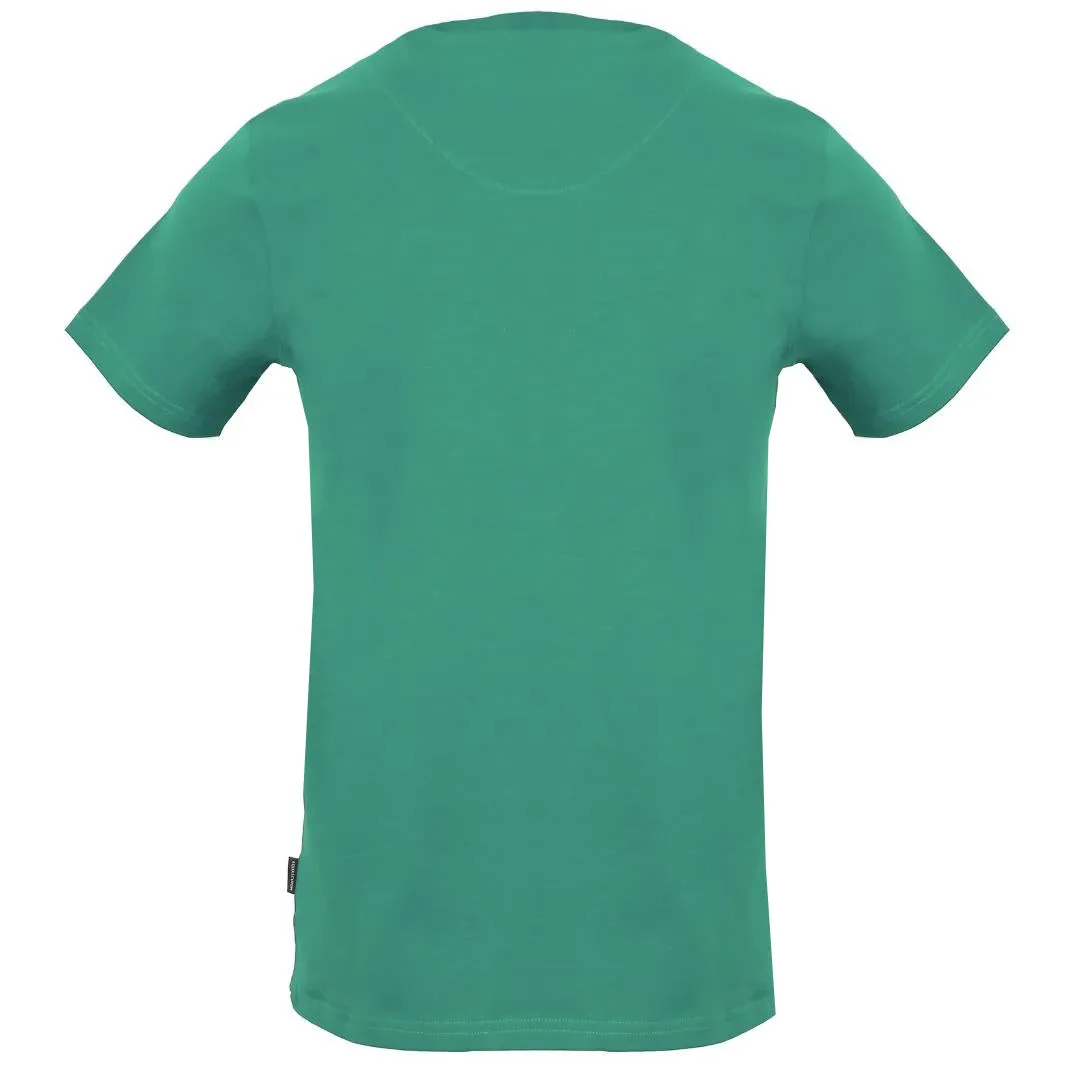 Aquascutum Reflection Logo Green T-Shirt