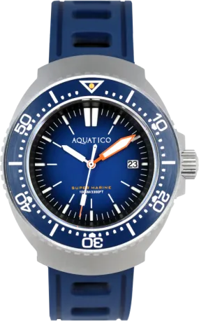 Aquatico Super Marine Blue Dial PT5000 (Pre-owned)