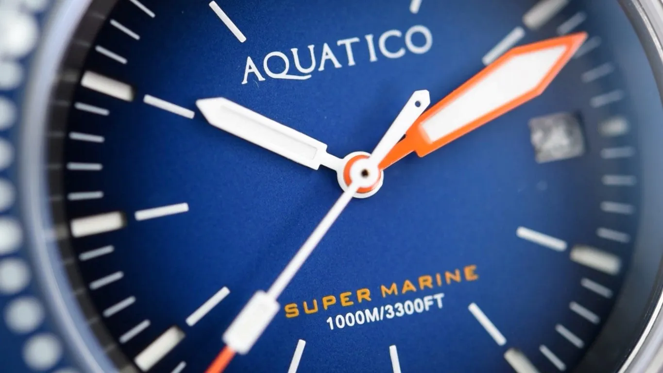 Aquatico Super Marine Blue Dial PT5000 (Pre-owned)