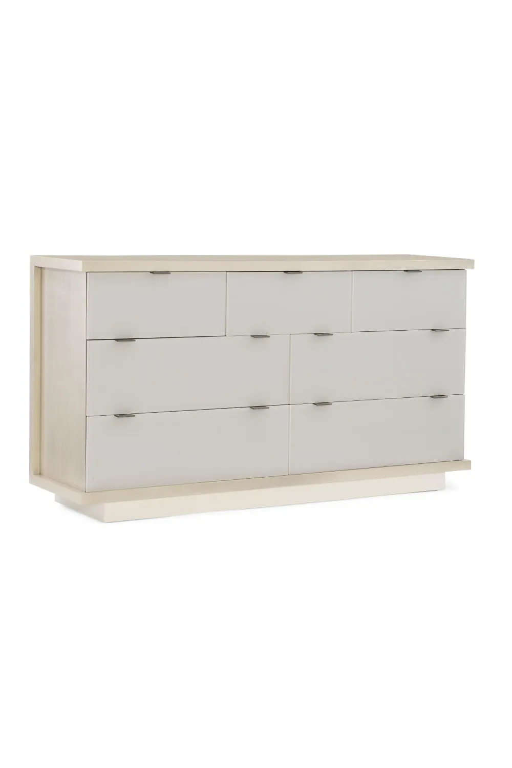 Ash Taupe Minimalist Dresser | Caracole Expressions