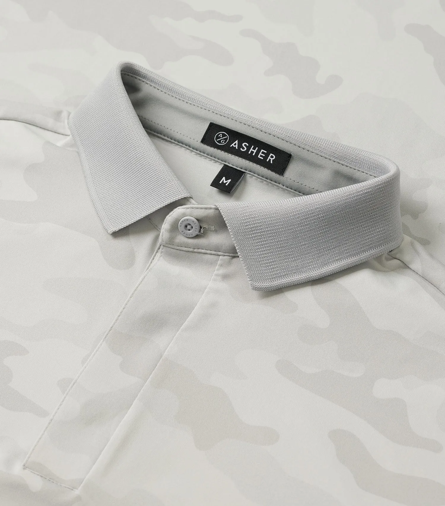 ASHER Camo Polo