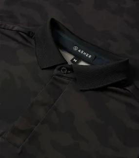 ASHER Camo Polo