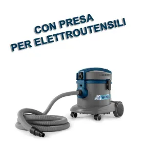 ASPIRATORE SOLIDI - LIQUIDI "POWER T WD 22 P EL" 1250W CON PRESA ELETTROUTENSILI