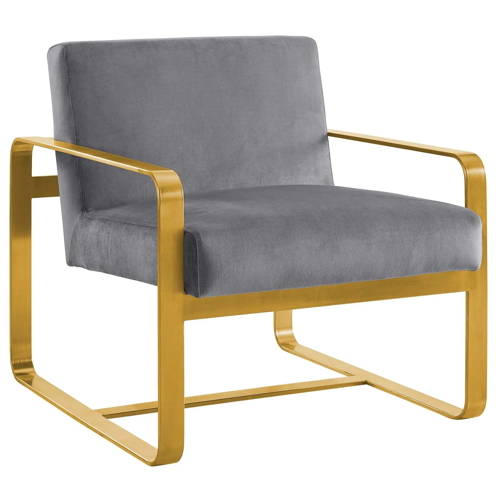 Astute Performance Velvet Armchair