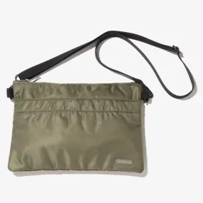 ATMOS NYLON TWILL SHOULDER BAG