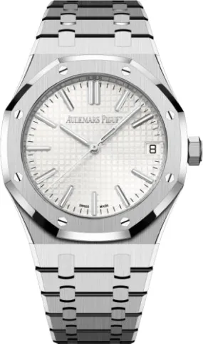 Audemars Piguet Royal Oak  41mm Selfwinding "50th Anniversary" Stainless Steel Silver Dial - 15510ST.OO.1320ST.03